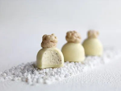 Belcolade Blanc Selection Drops Λευκή